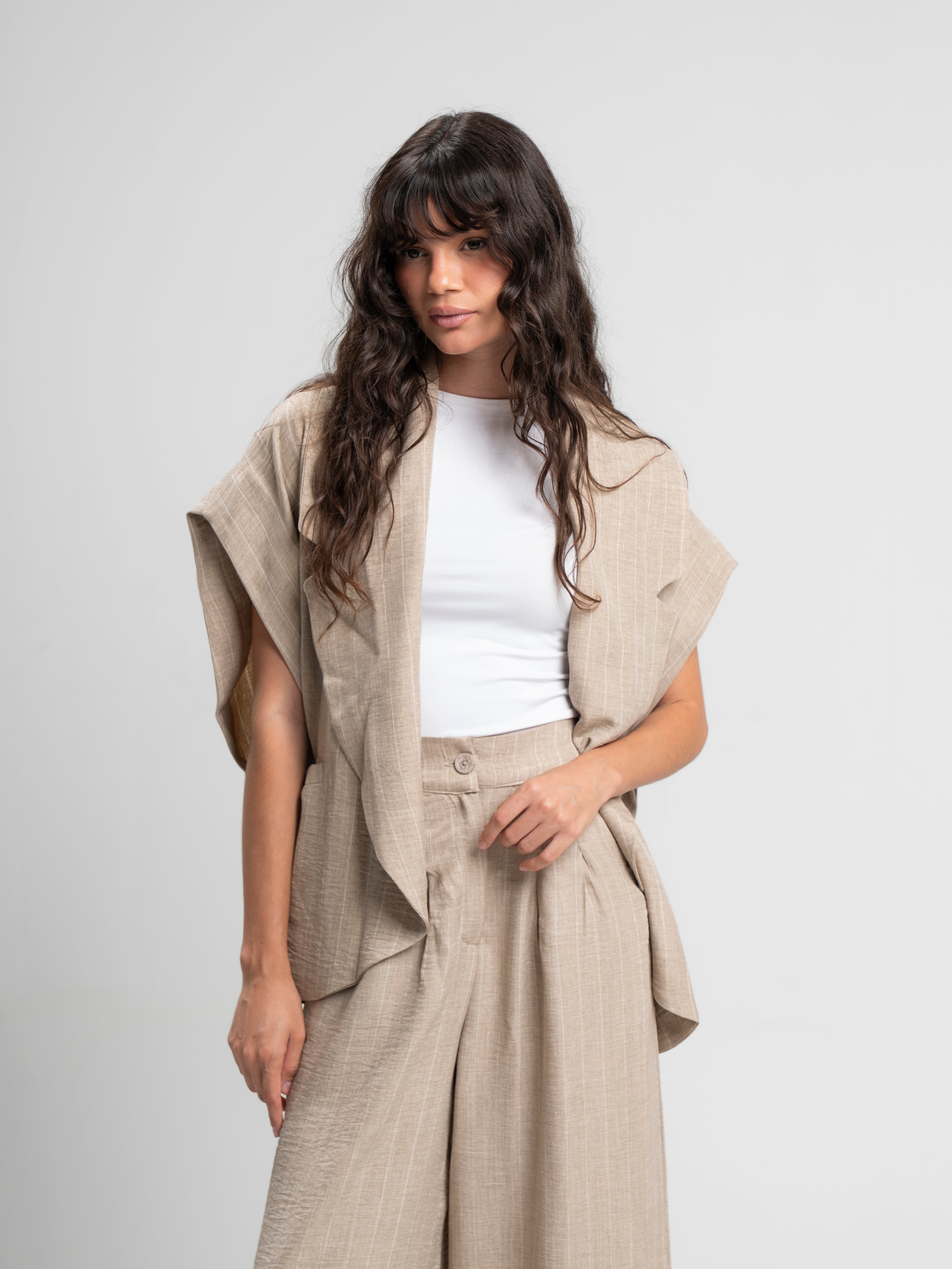 Blazer set in Beige