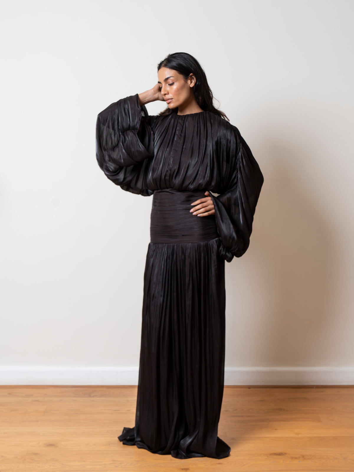 Eclat Dress in Brown