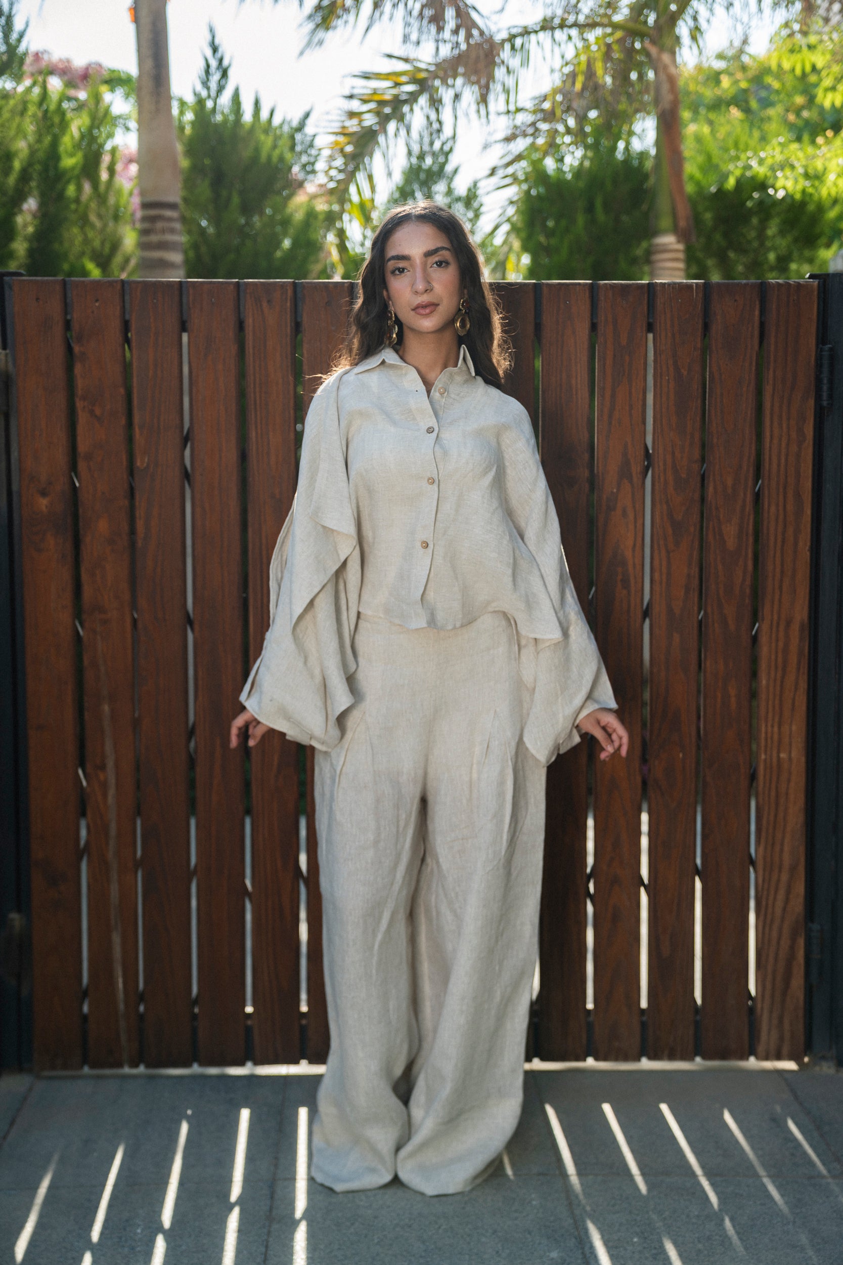 Trench set in Beige