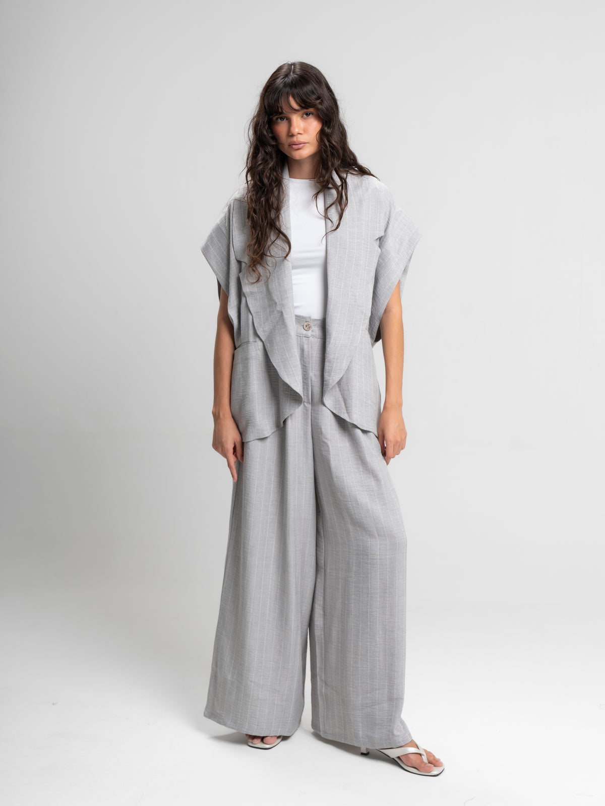 Blazer set in grey