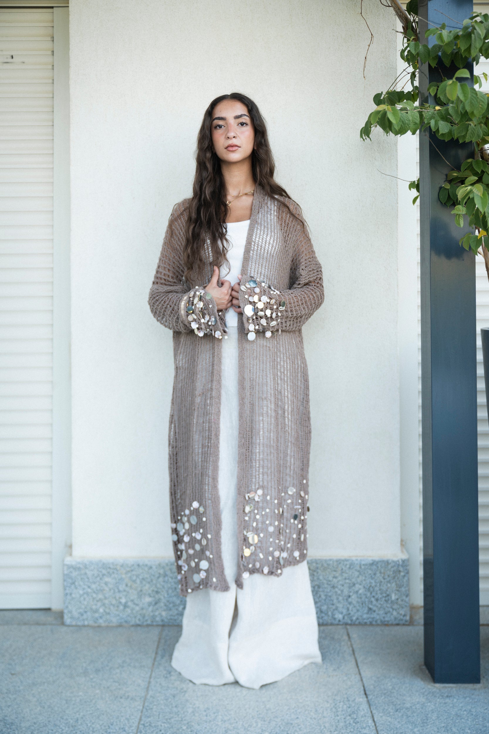 Coastal Muse knit Kimono