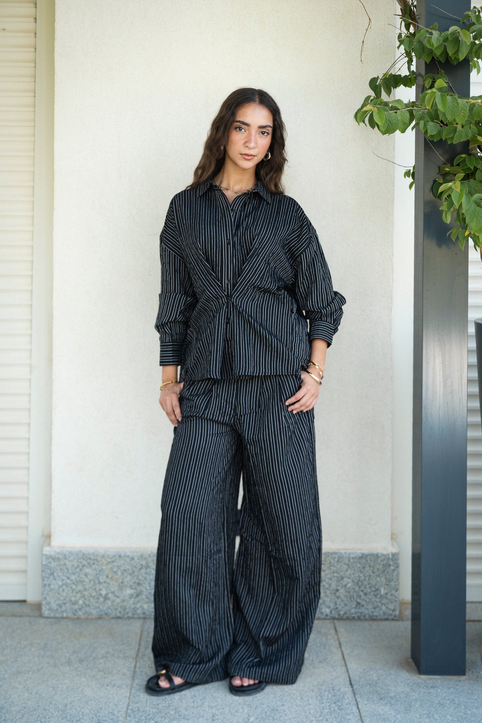 Moon-line set in Black