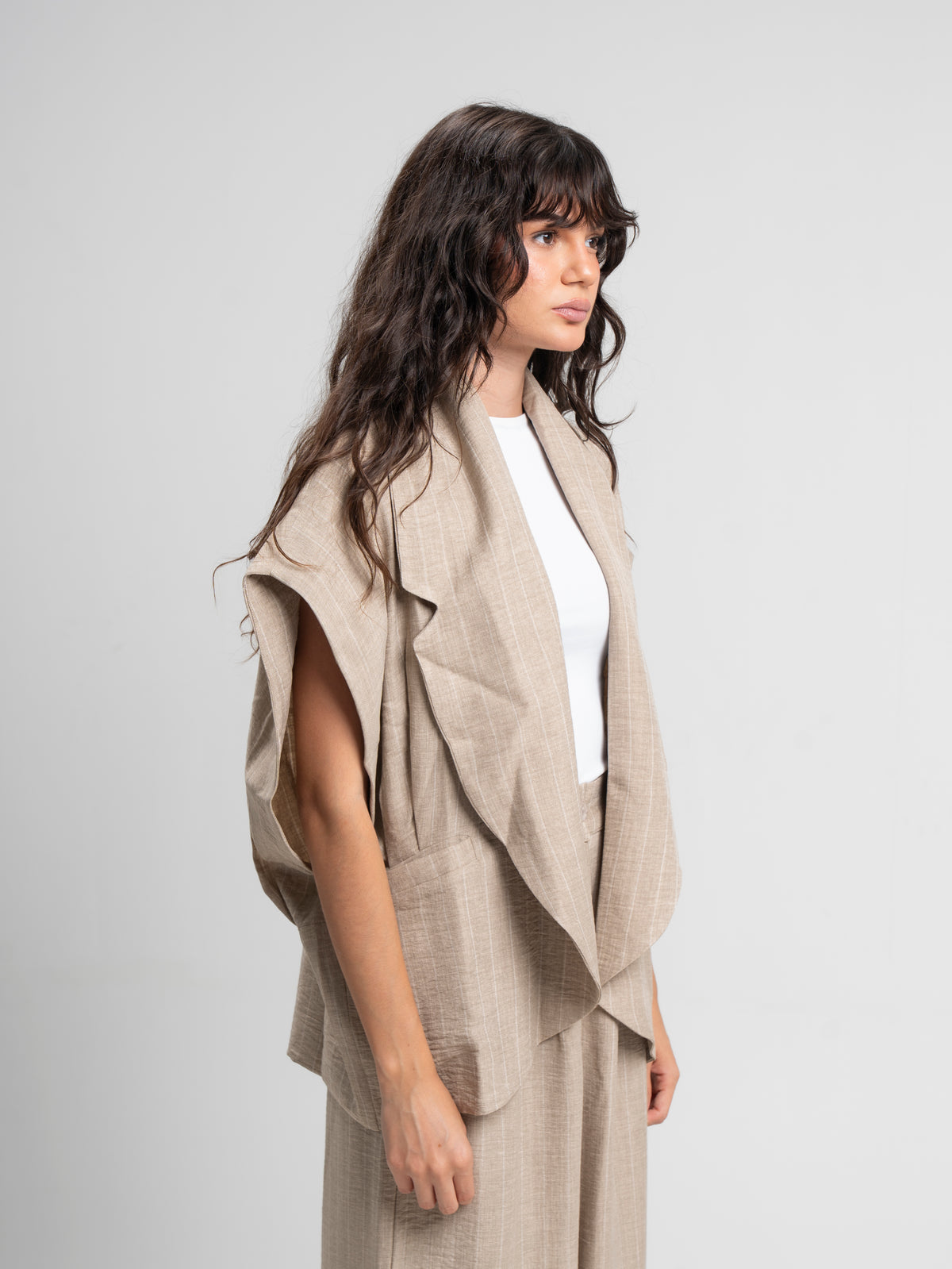 Blazer set in Beige