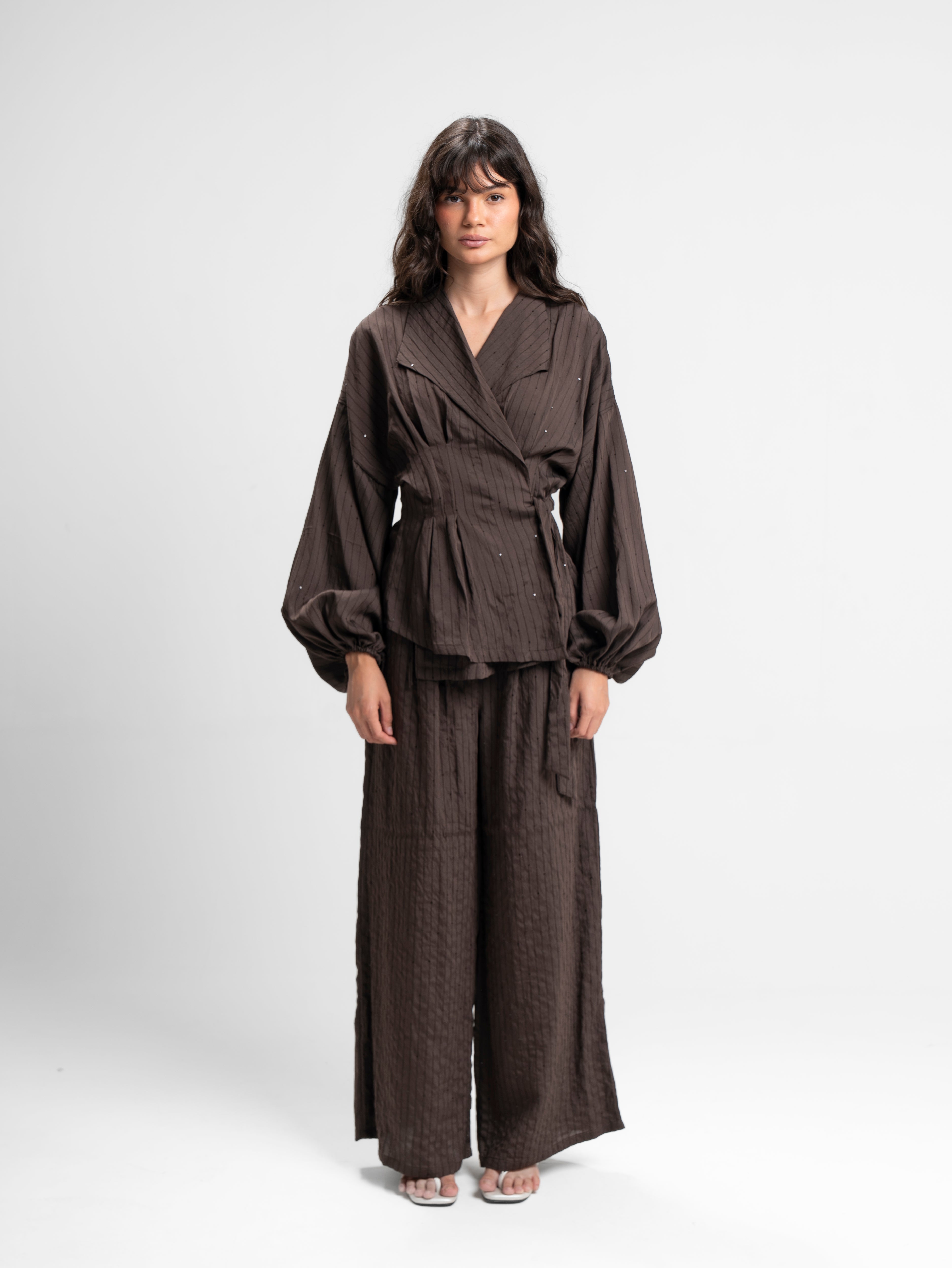 The Cinch set in Brown