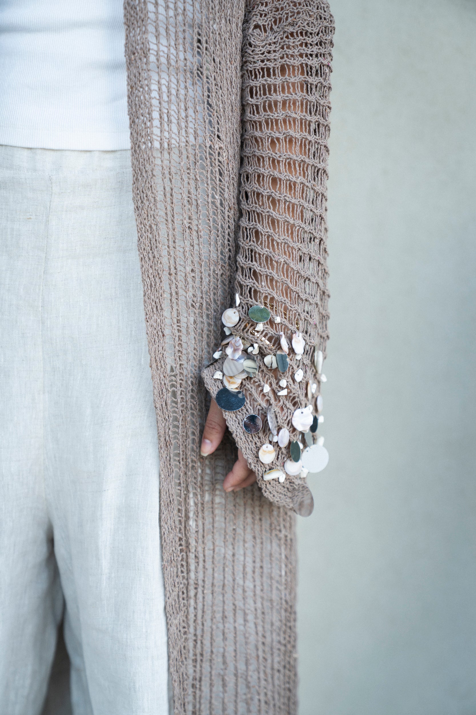 Coastal Muse knit Kimono