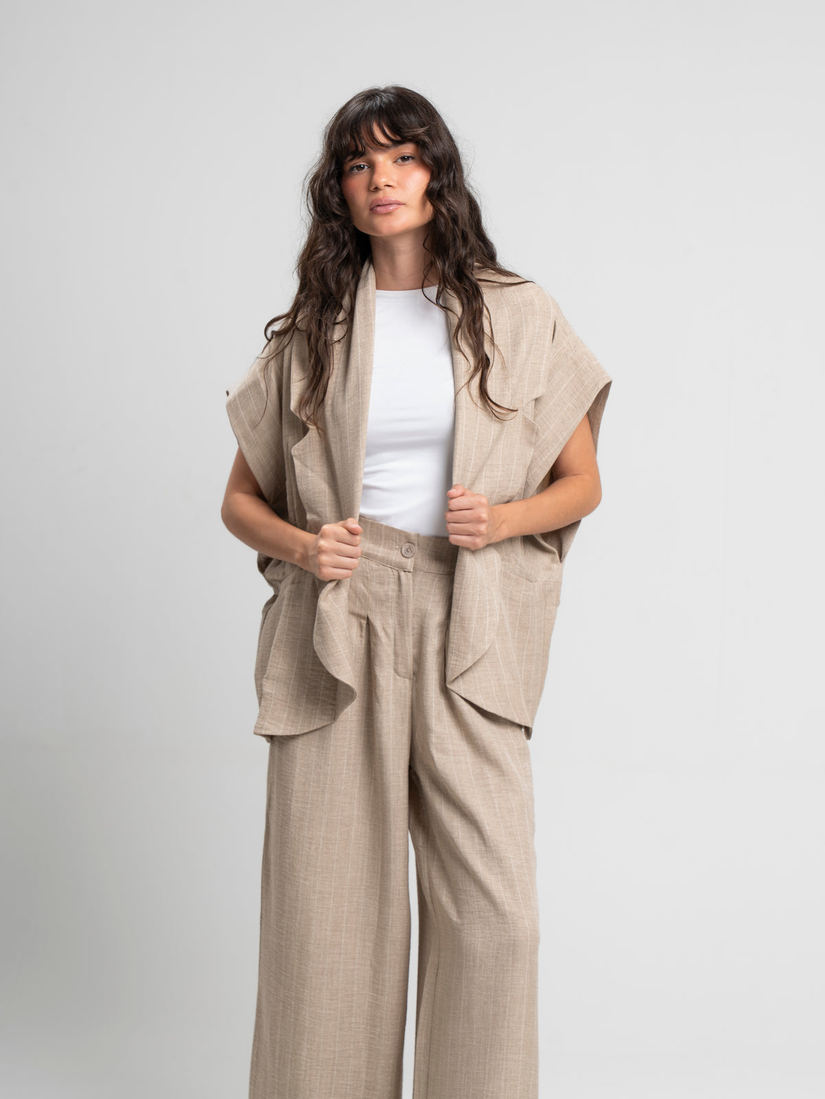Blazer set in Beige