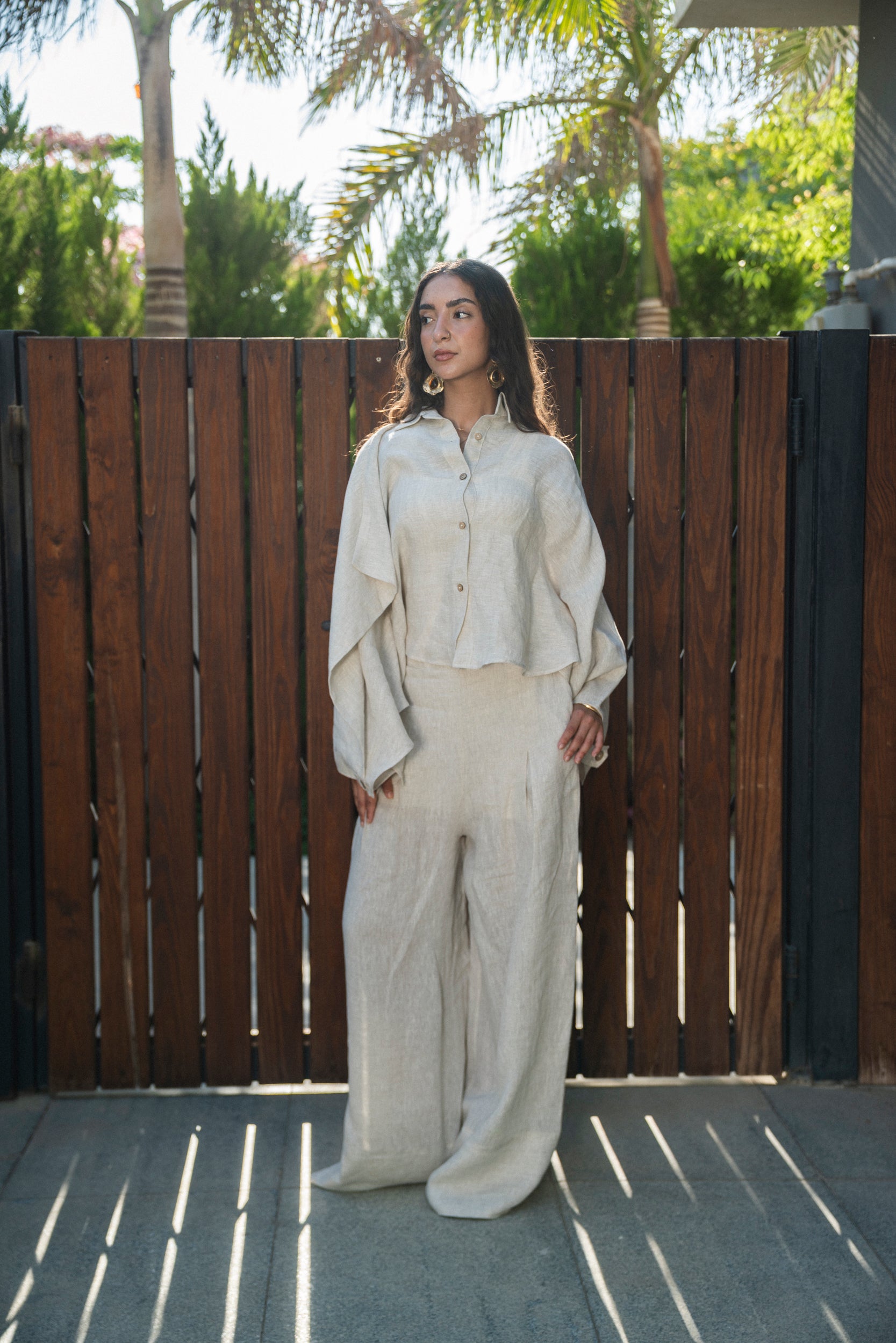 Trench set in Beige