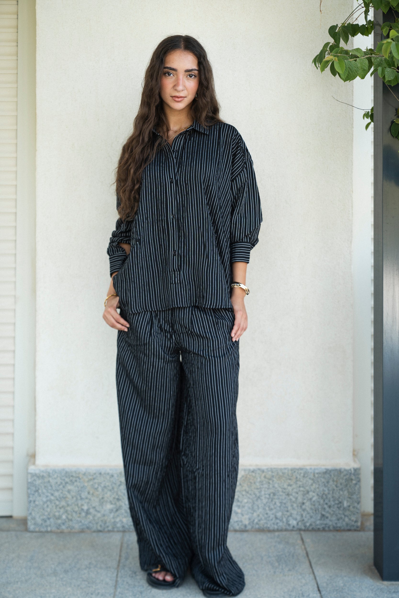 Moon-line set in Black