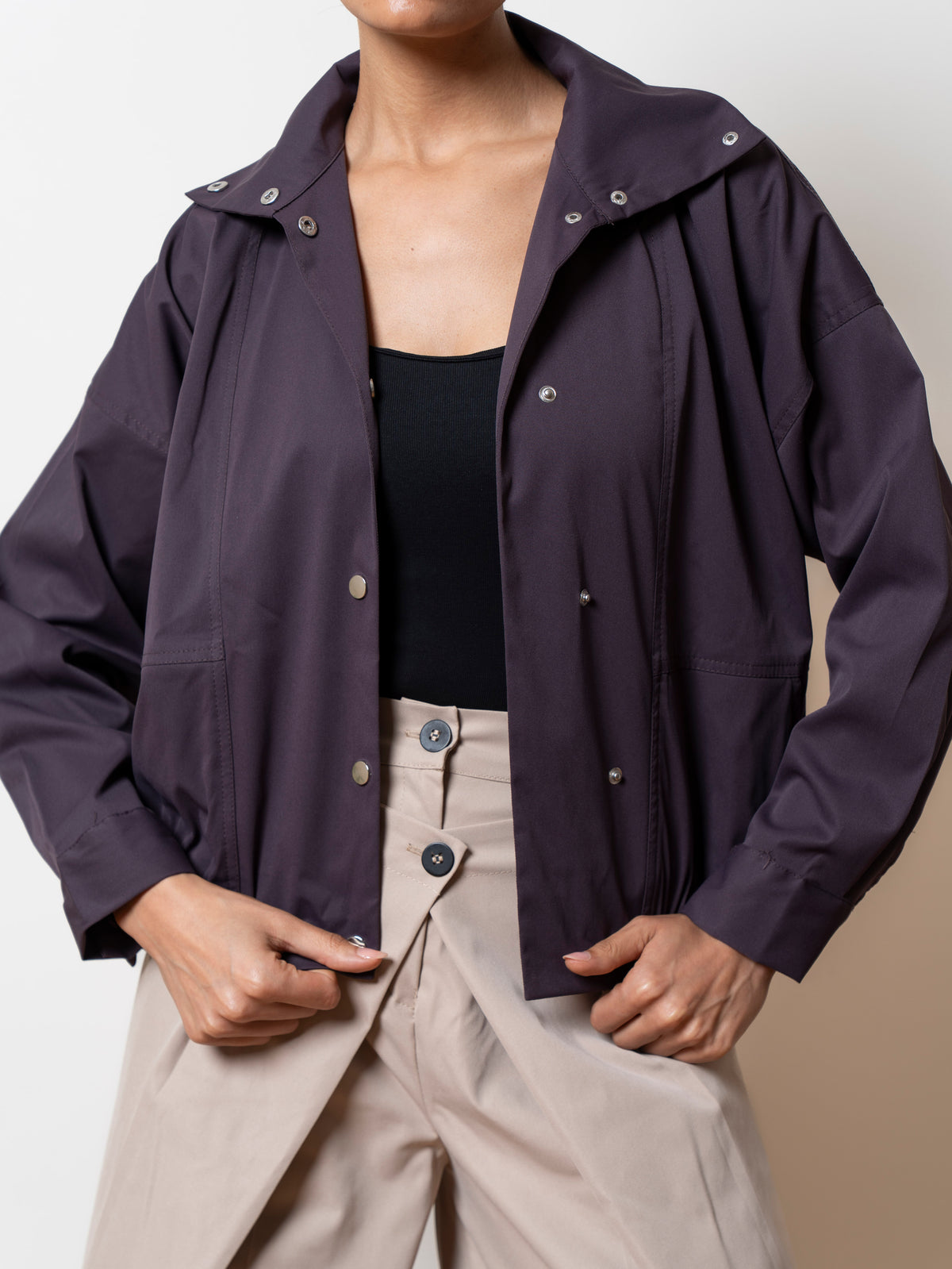 The Rebel Bomber Jacket in brown