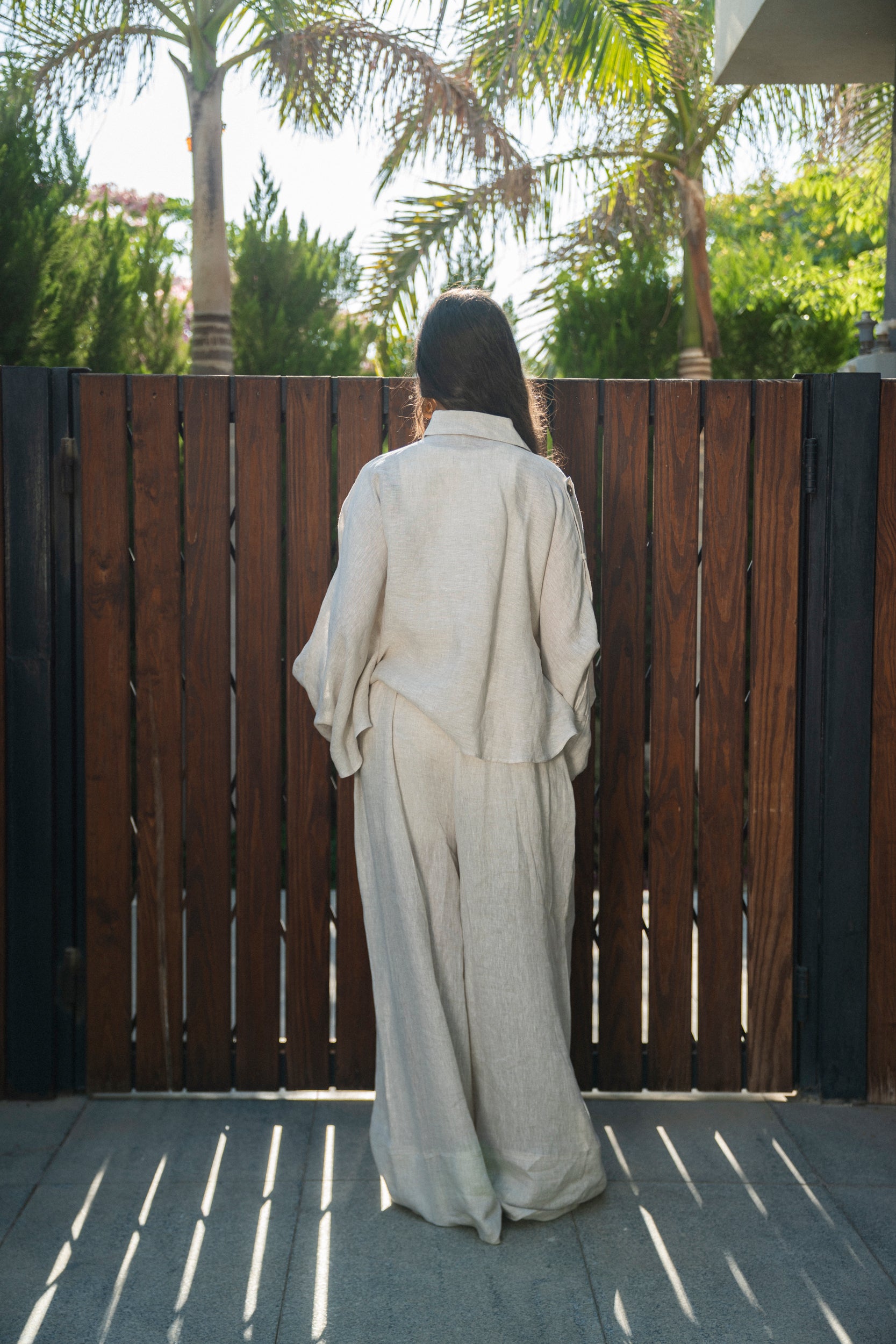 Trench set in Beige