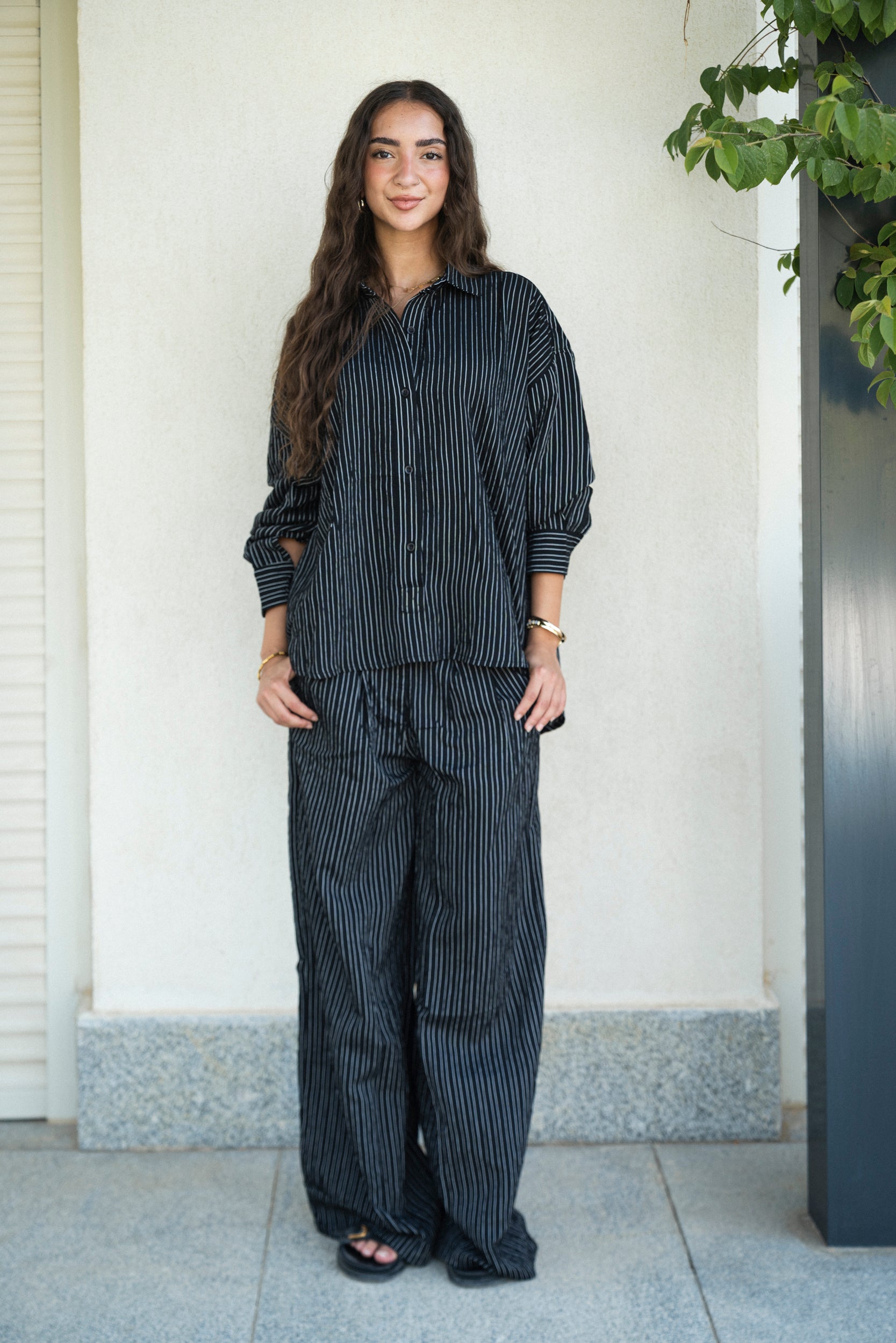 Moon-line set in Black