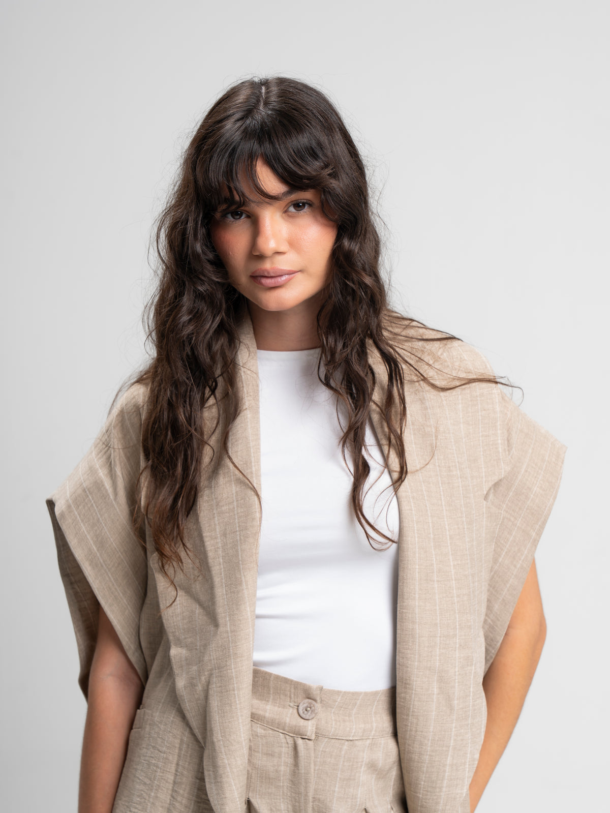 Blazer set in Beige