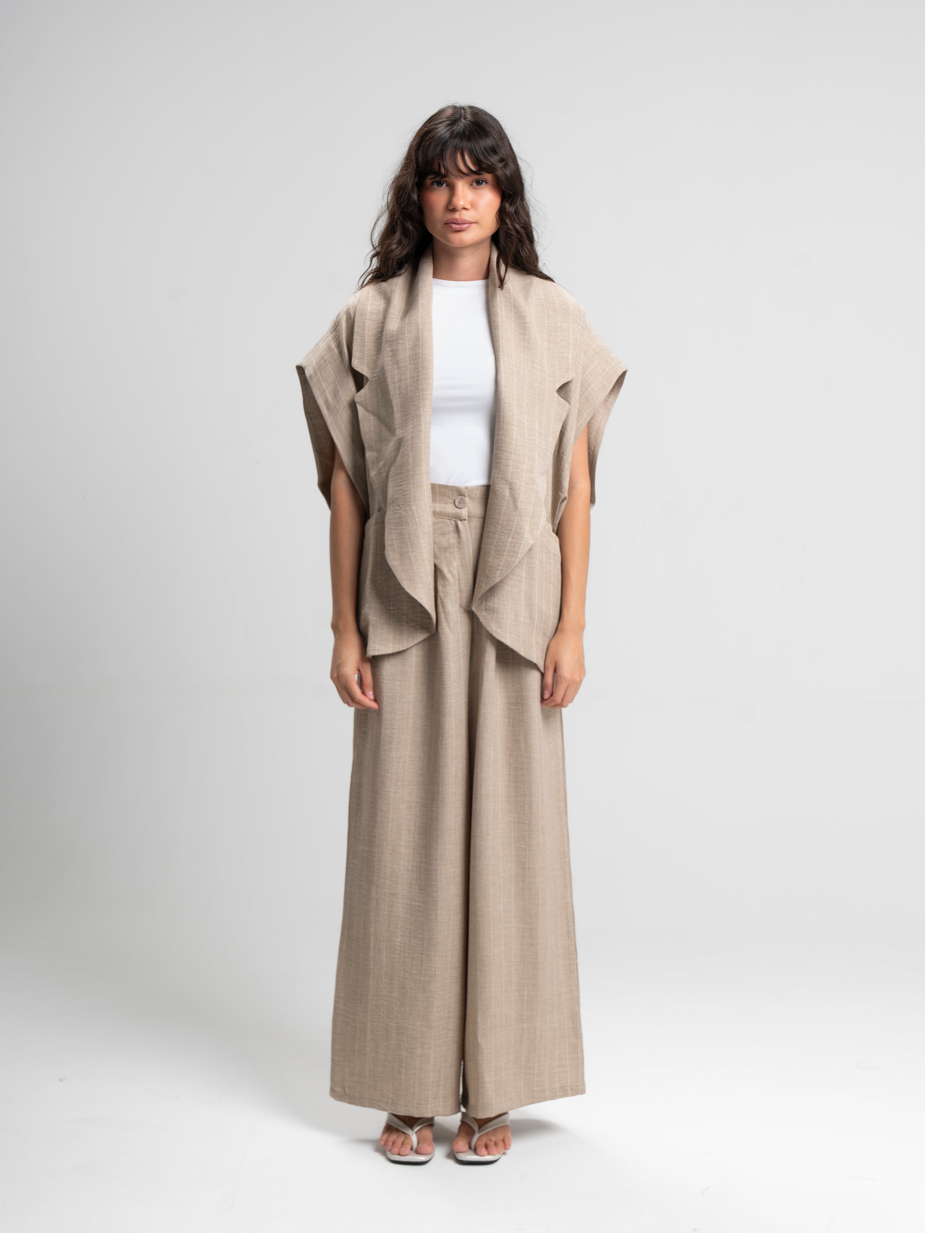 Blazer set in Beige