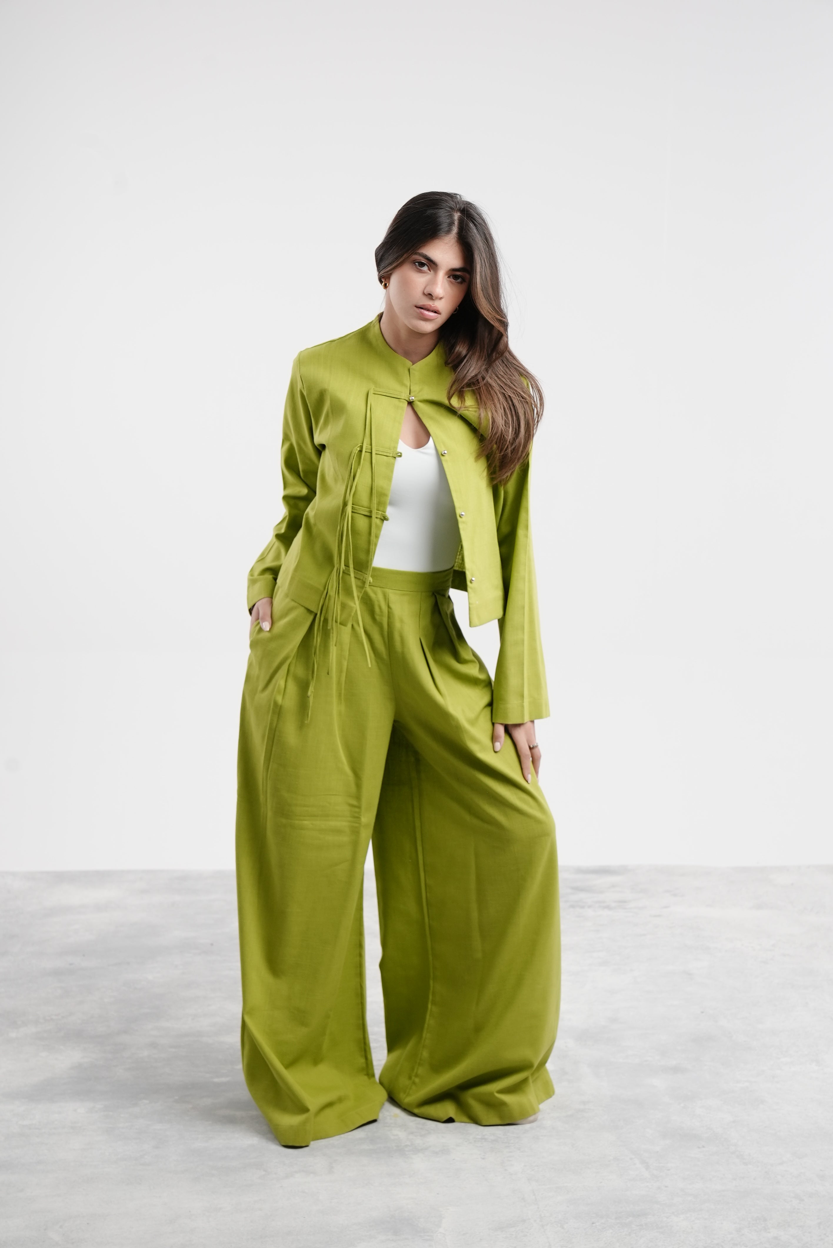 Aniqah Breeze Set - Green