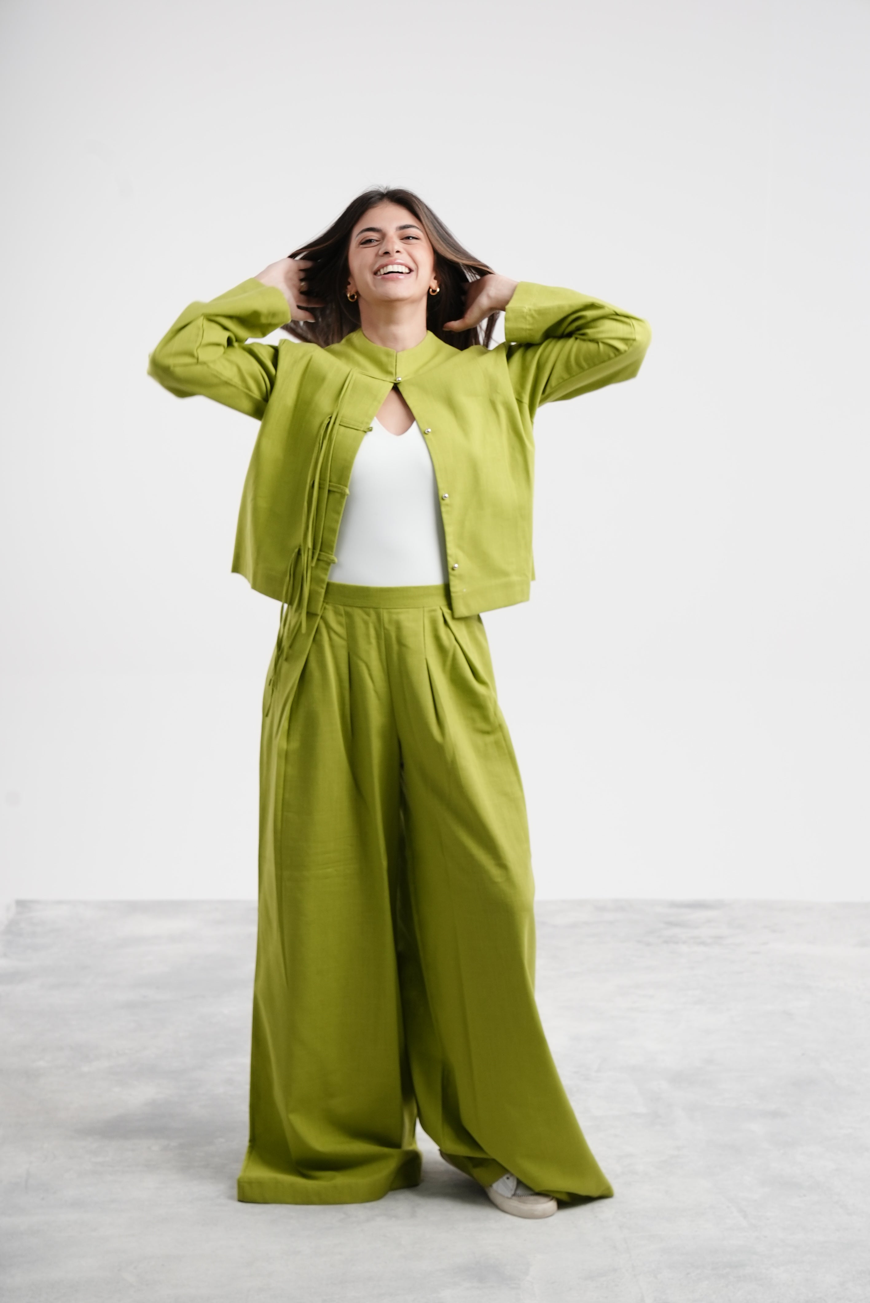 Aniqah Breeze Set - Green