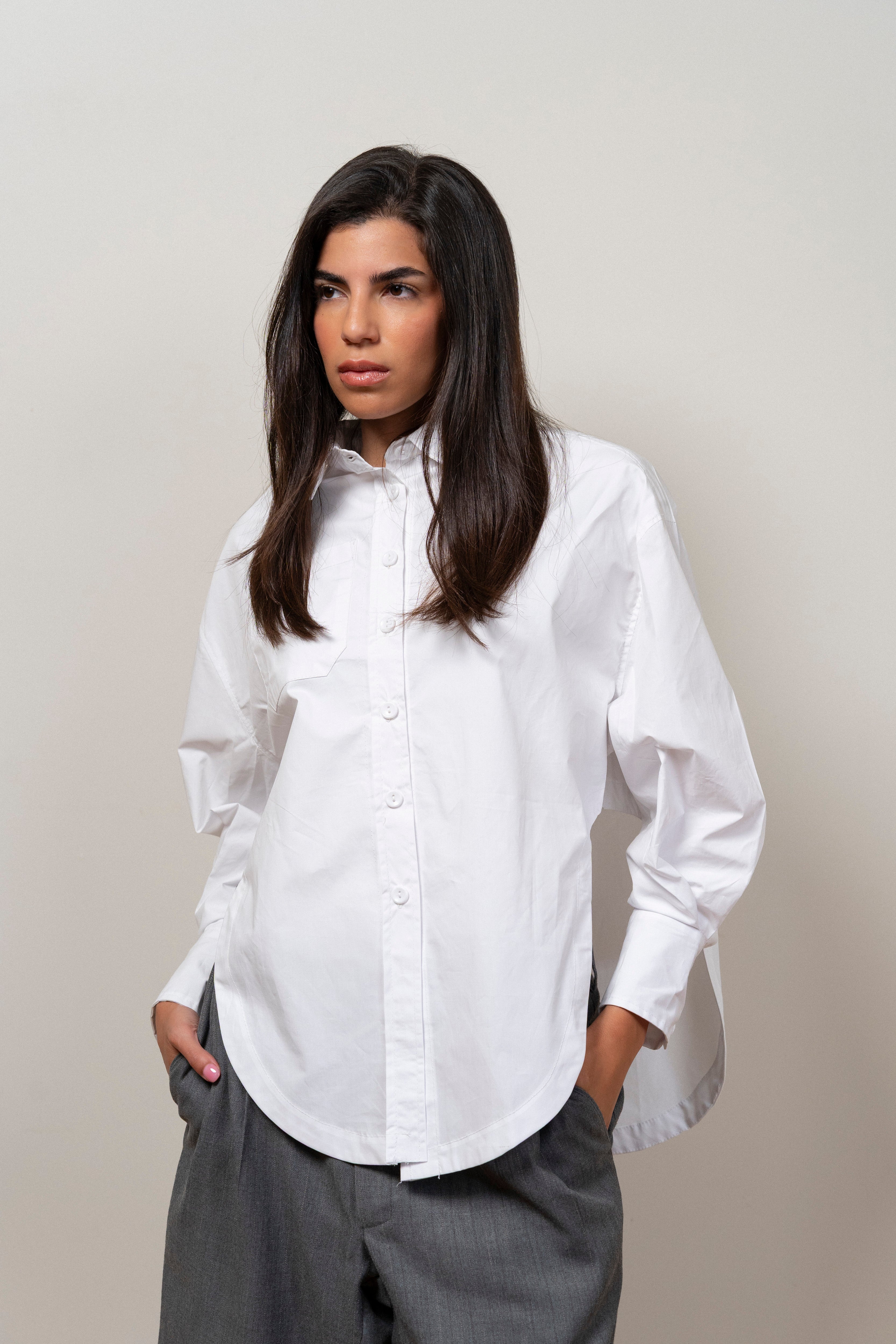 Side Note poplin shirt