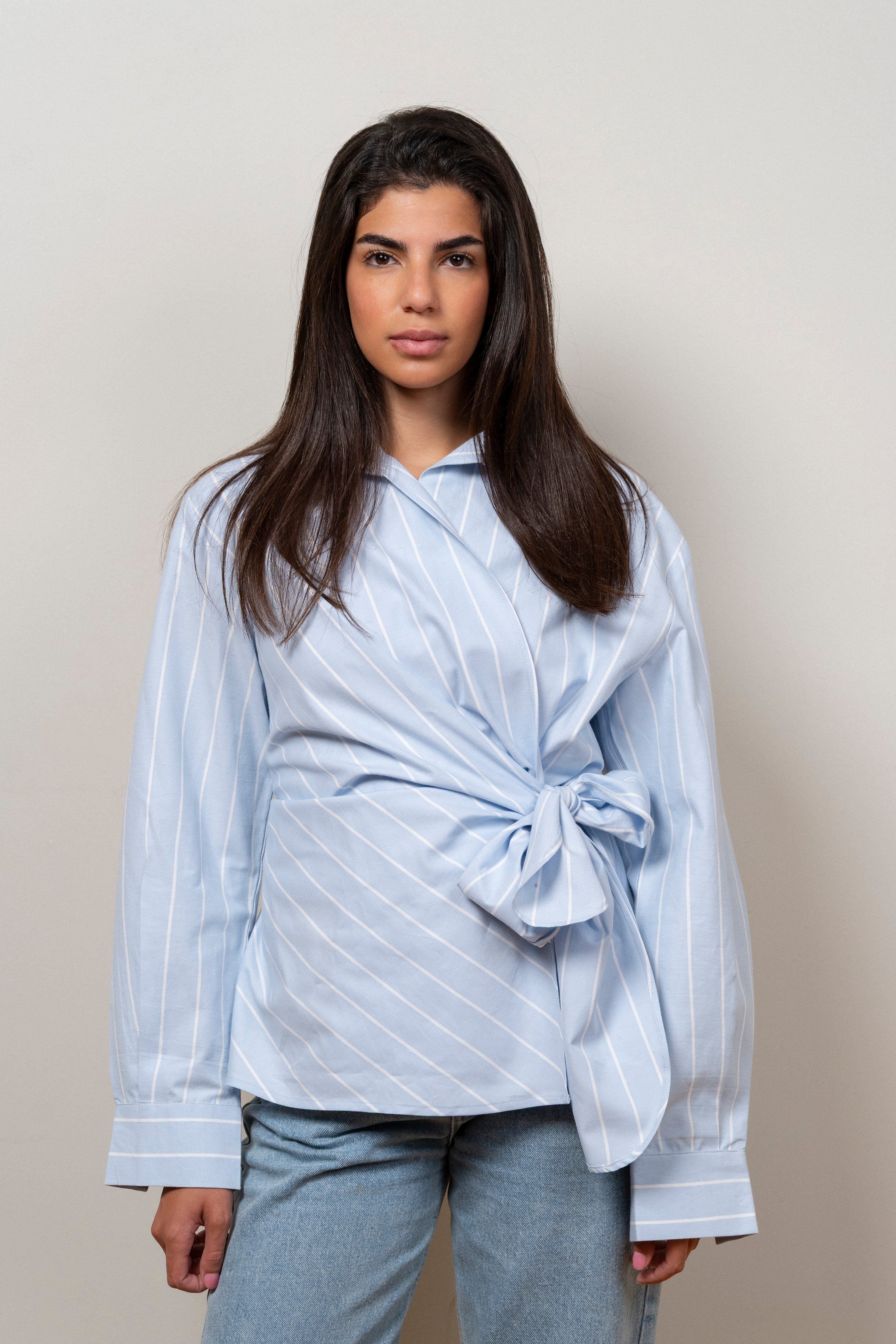 Sky Wrap baby blue Shirt