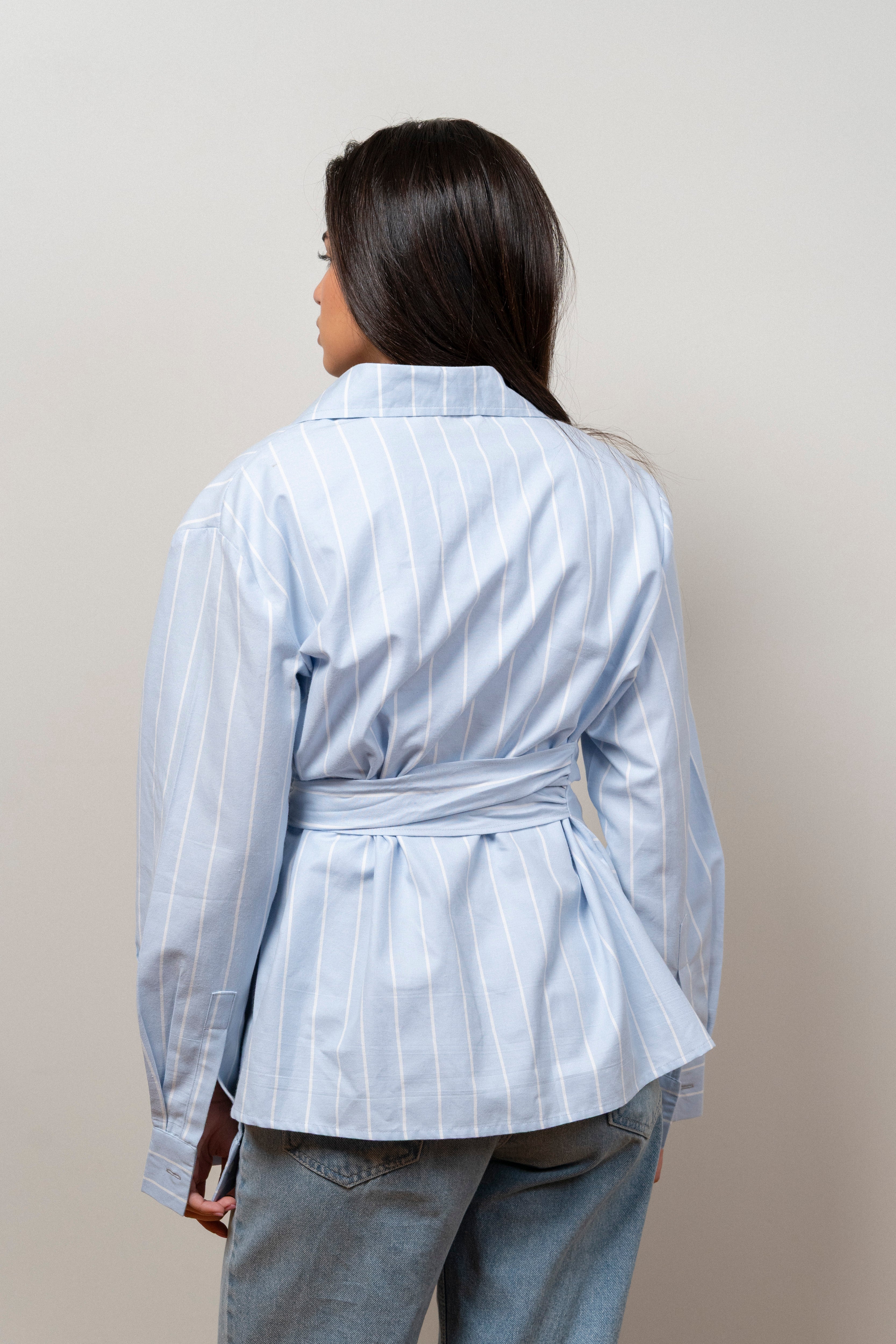 Sky Wrap baby blue Shirt