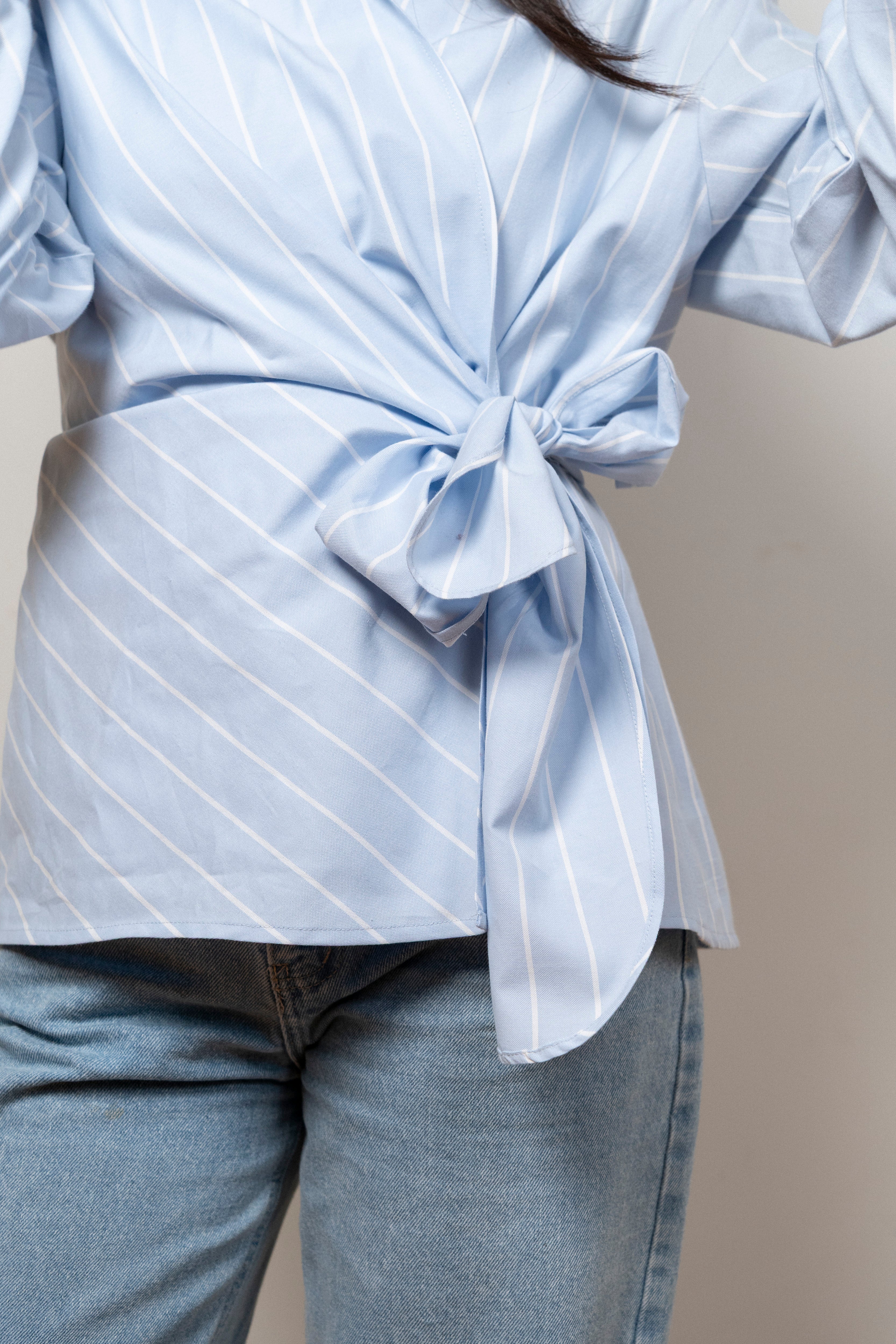 Sky Wrap baby blue Shirt