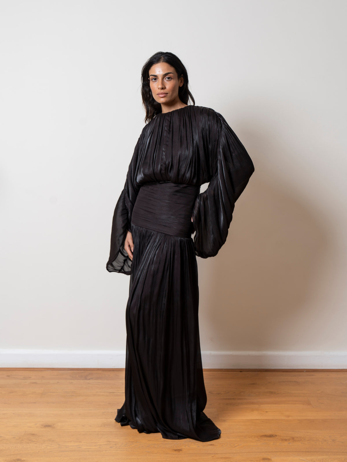 Eclat Dress in Brown