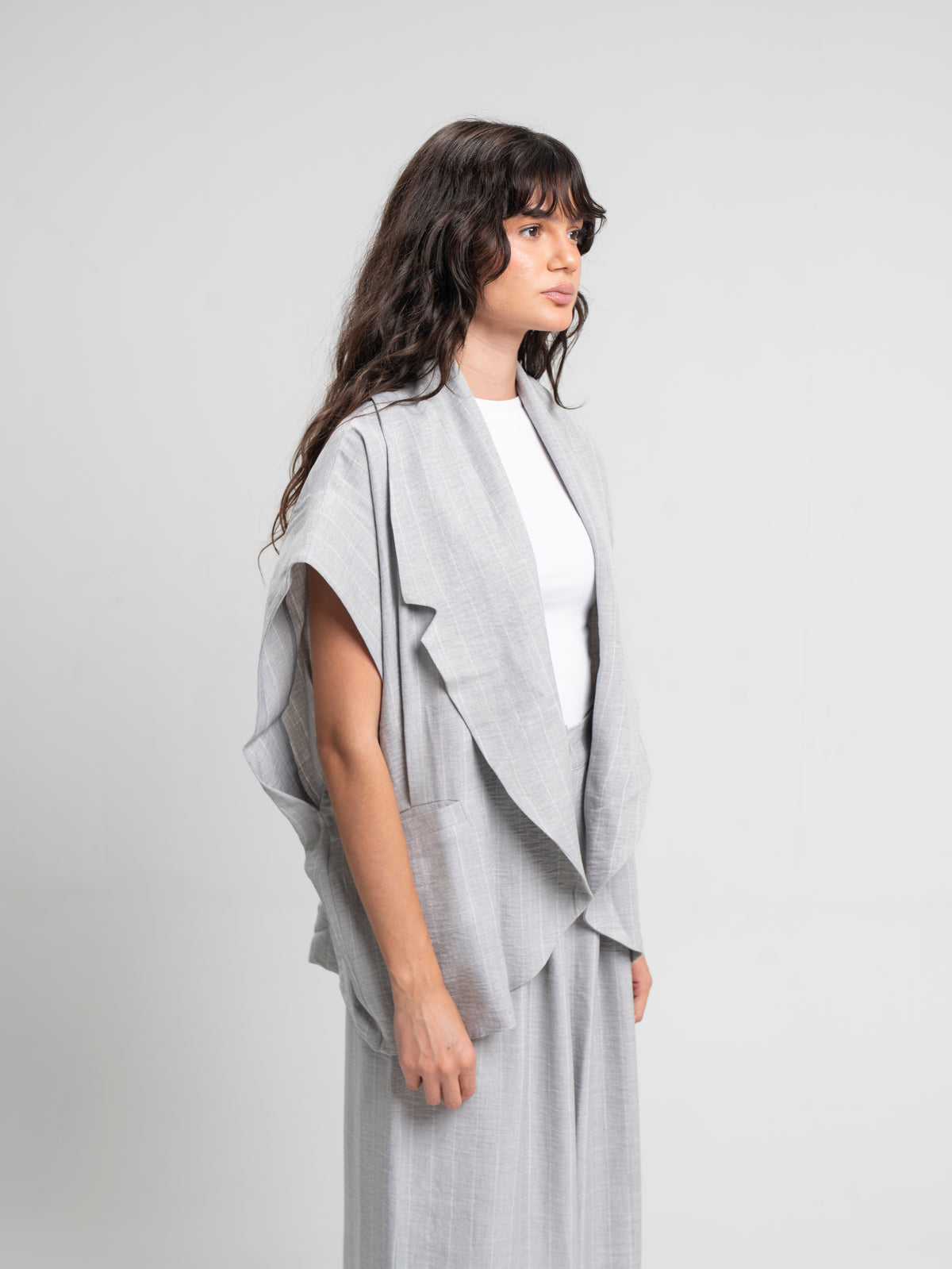 Blazer set in grey