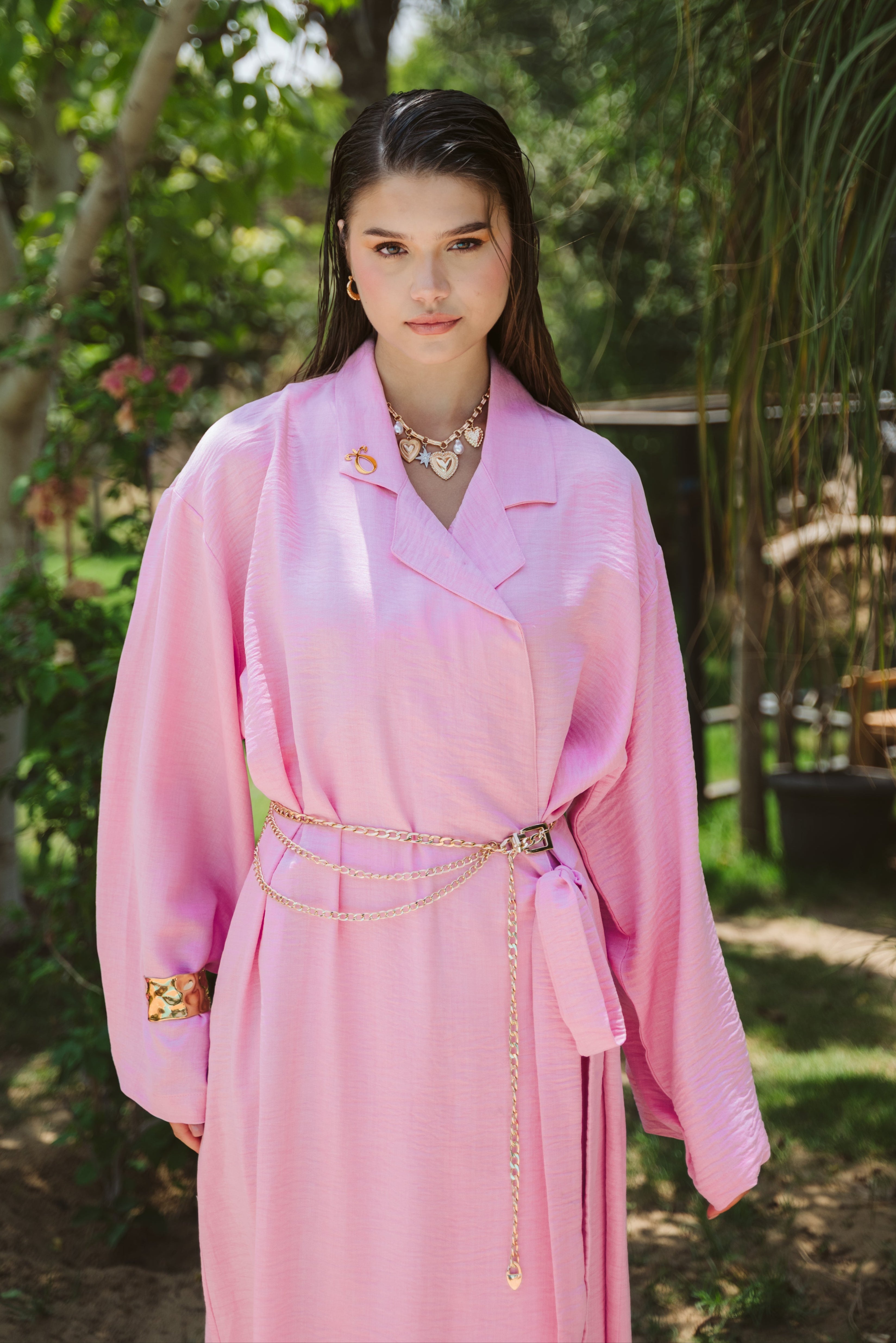 Riqah Dress - Pink