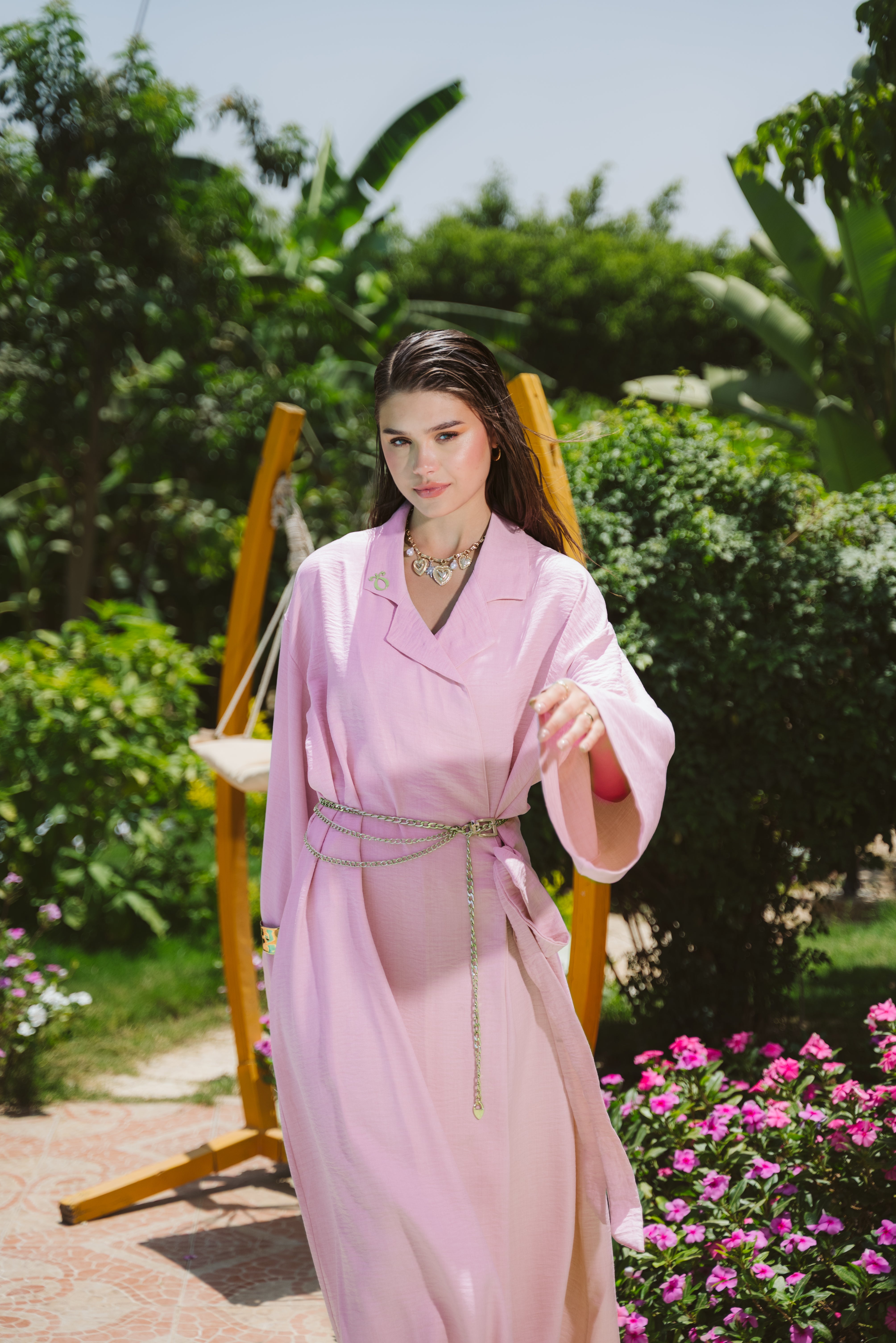 Riqah Dress - Pink