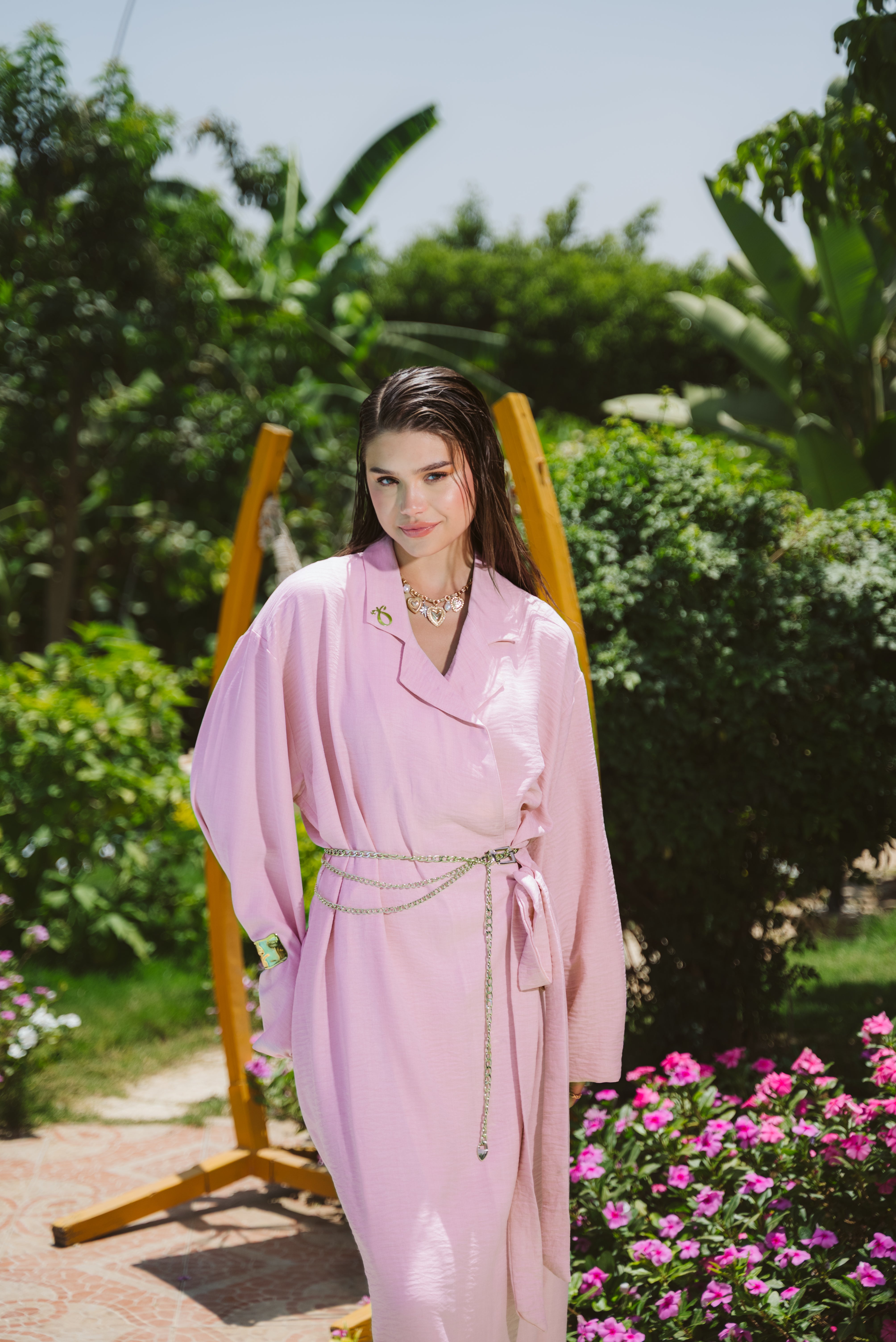 Riqah Dress - Pink