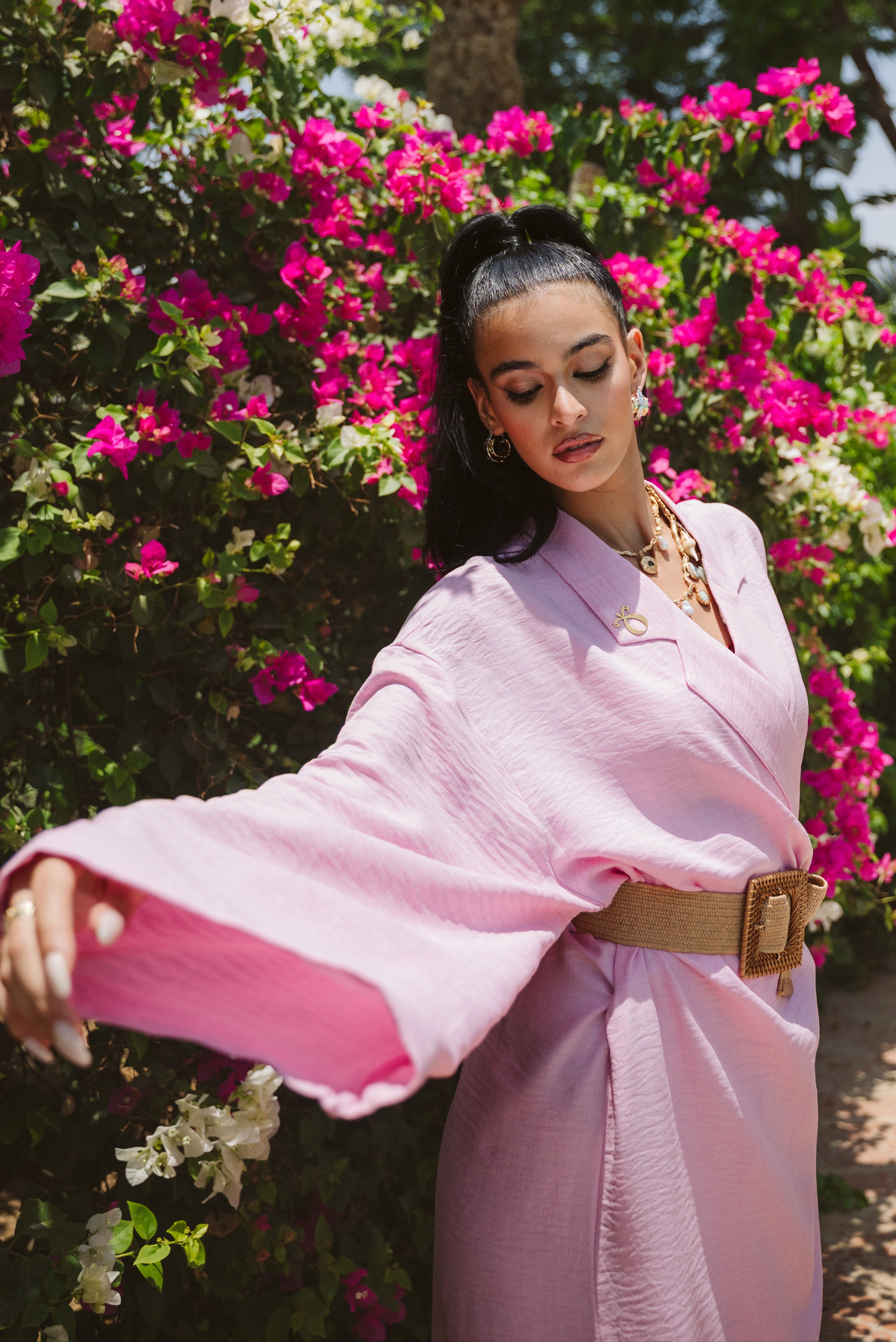 Riqah Dress - Pink