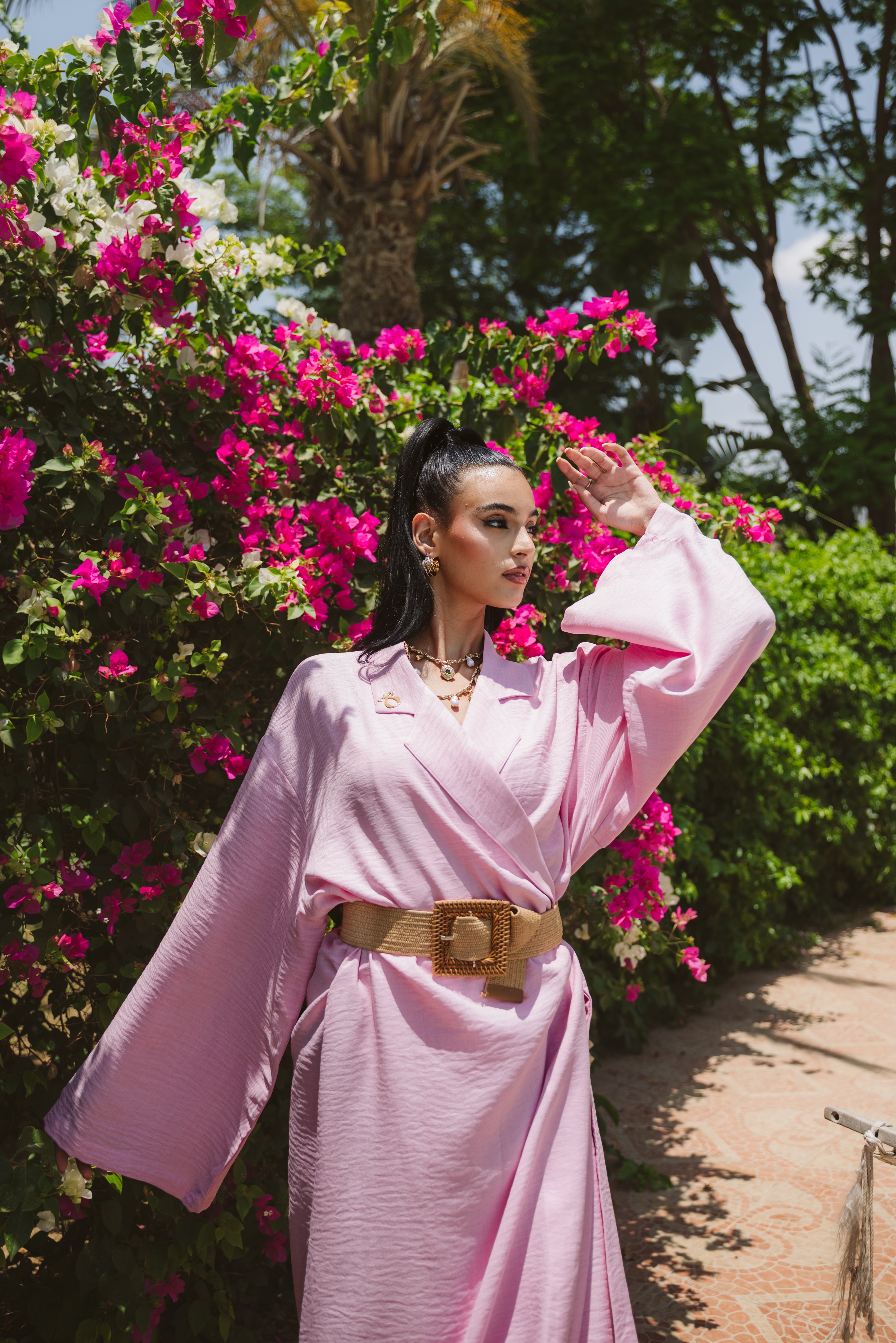 Riqah Dress - Pink