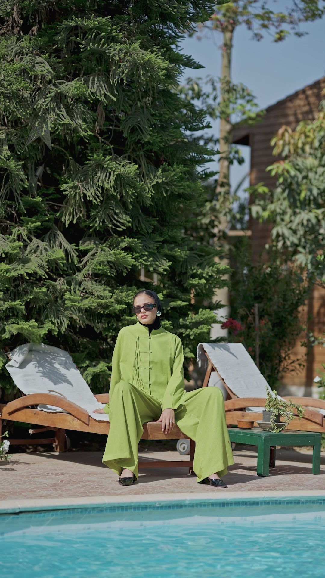 Aniqah Breeze Set - Green