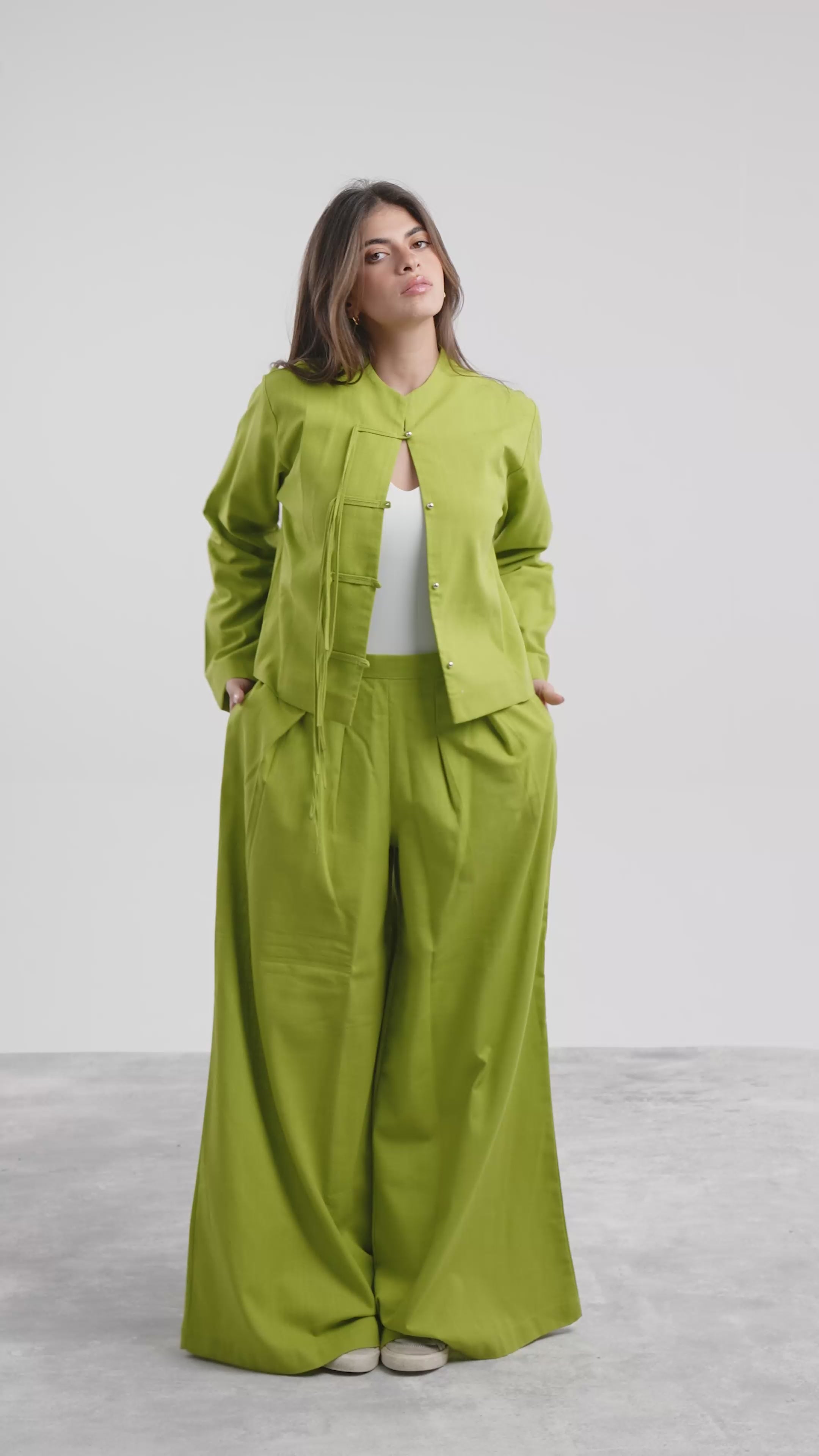 Aniqah Breeze Set - Green